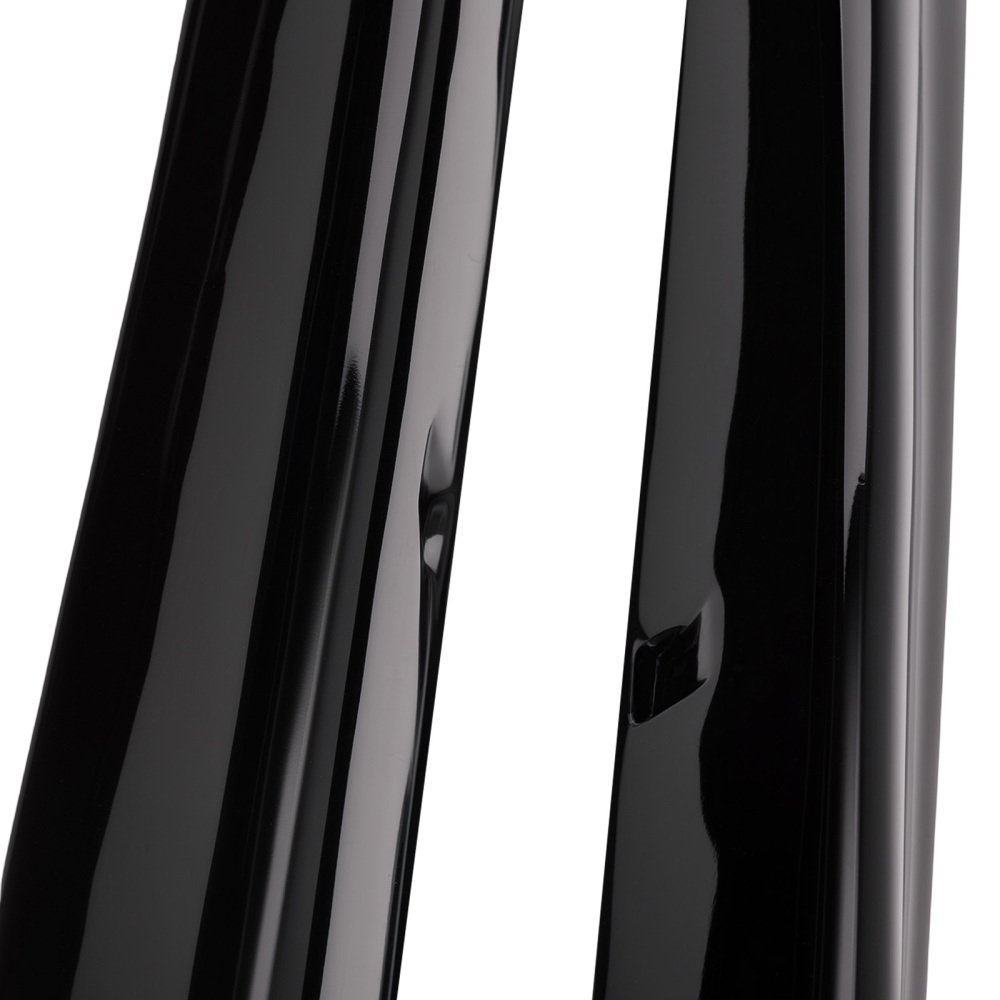 ABS Body Extension Kit compatible for Infiniti Q50 14-23 Gloss Black Side Panel Skirt 2PC