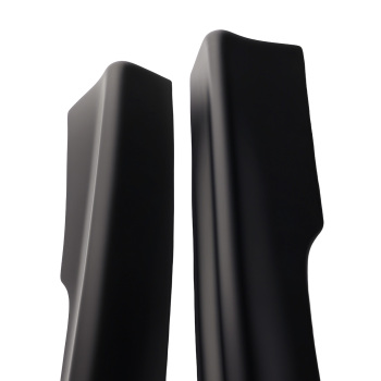 ABS Plastic Side Skirt Kit compatible for Infiniti Q50 2014-2023 Matte Black Extension Lip