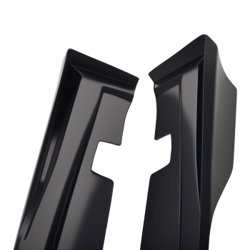 ABS Body Extension Side Kit compatible for Lexus IS All Trims 2014-2020 Matte Black Panel