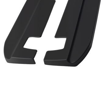 ABS Body Extension Side Kit compatible for Lexus IS All Trims 2014-2020 Matte Black Panel