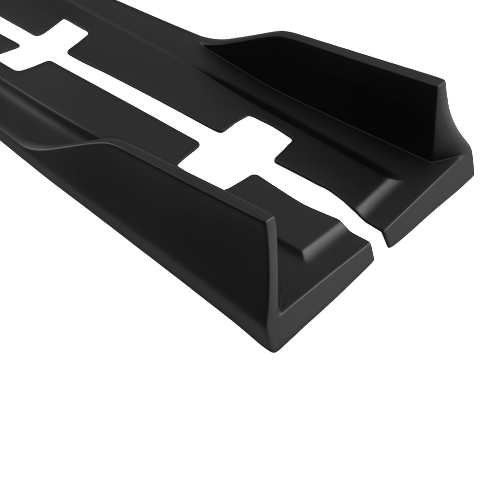 ABS Body Extension Side Kit compatible for Lexus IS All Trims 2014-2020 Matte Black Panel