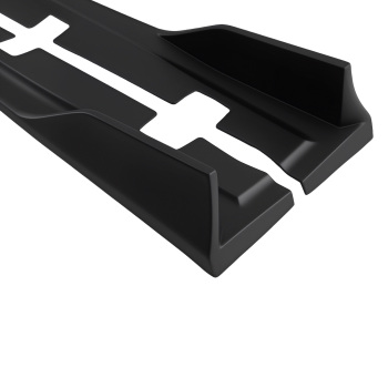 ABS Body Extension Side Kit compatible for Lexus IS All Trims 2014-2020 Matte Black Panel