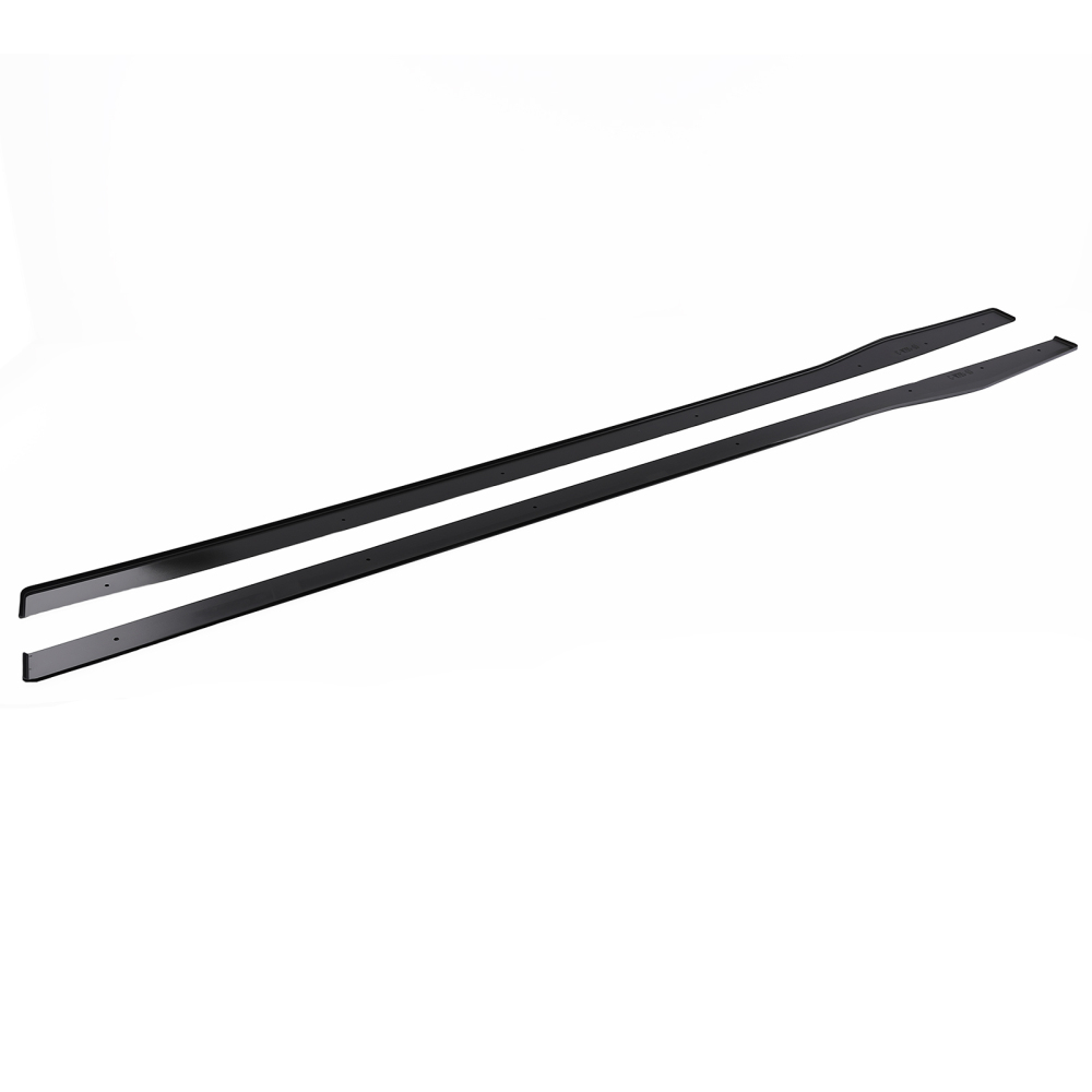 Side Skirt Extension for Benz C-Class W205 C205 A205 W204 S204 2015-2021 Black