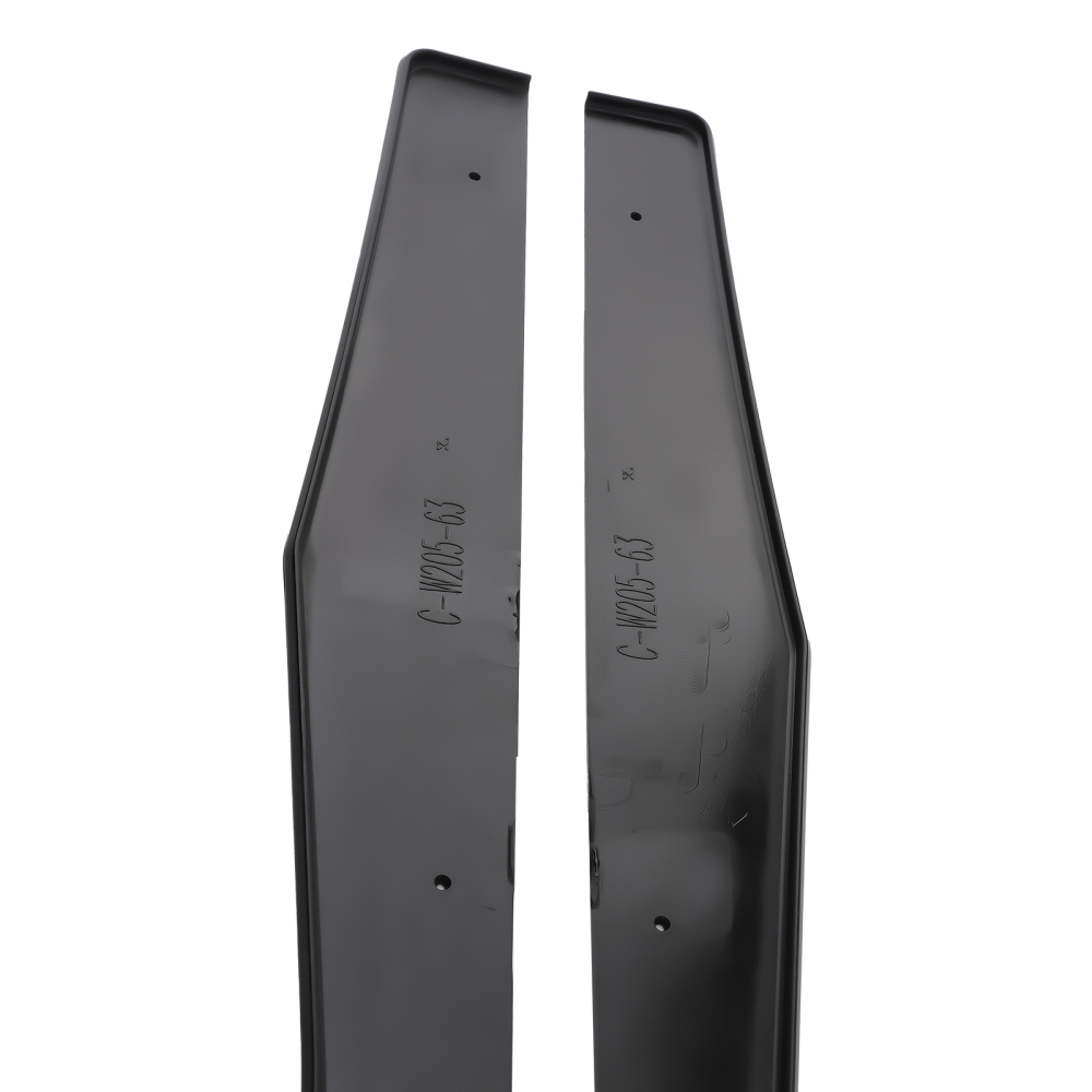 Side Skirt Extension for Benz C-Class W205 C205 A205 W204 S204 2015-2021 Black