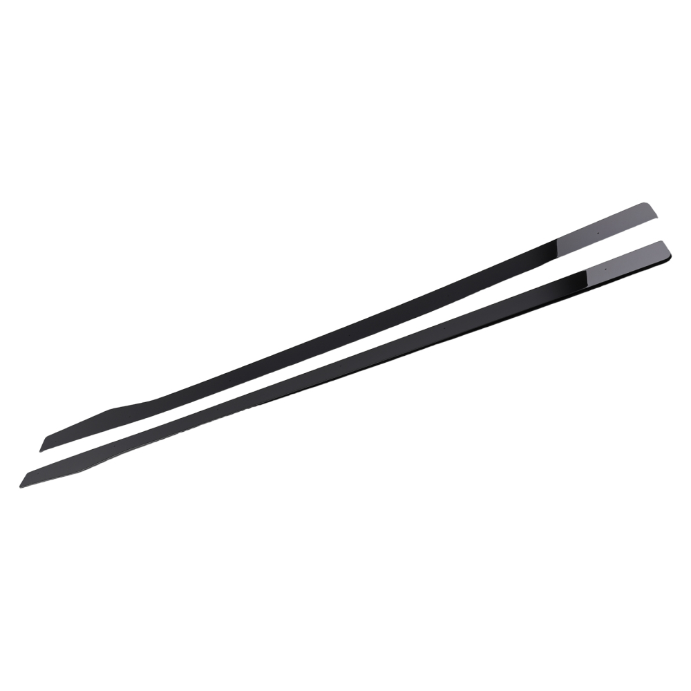 Side Skirt Extension for Benz C-Class W205 C205 A205 W204 S204 2015-2021 Black