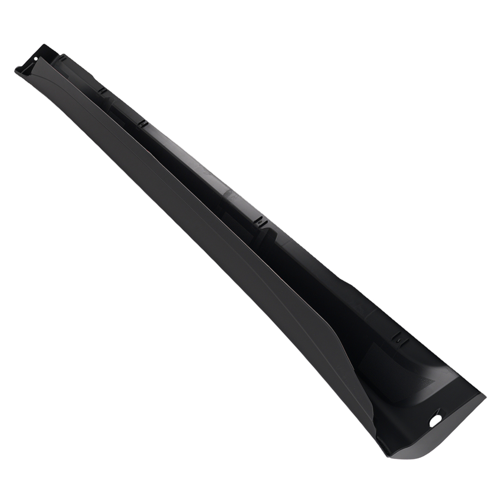 Body Side Skirt Extension compatible for Mitsubishi Outlander 14-20 6512A421 Black Plastic