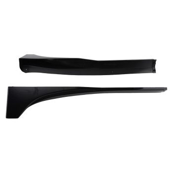 ABS Side Skirt Extension Body Panel Kit for Tesla Model 3 2017-2023 Black 2PC