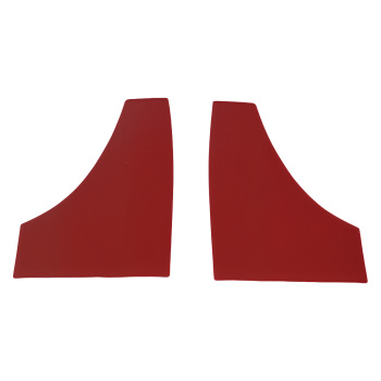 2PC Side Skirt Extension Panel Body Kit compatible for Tesla Model 3 2017-23 Black ABS