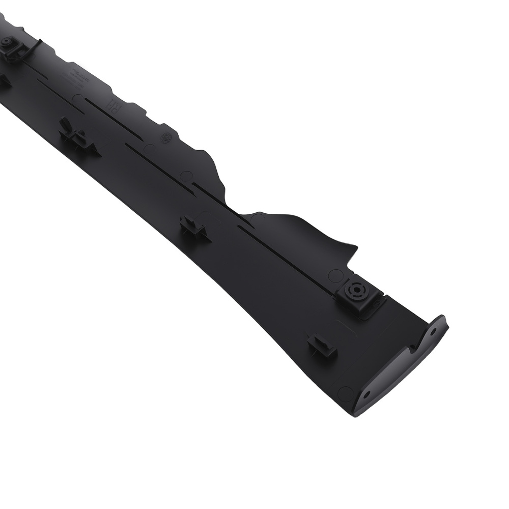 Body Side Skirt Extension Panel compatible for Tesla Model 3 2017-2024 1089831-00-D Black