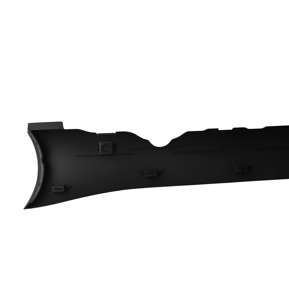 Body Side Skirt Extension Panel compatible for Tesla Model 3 2017-2024 1089831-00-D Black