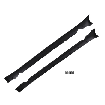 Body Side Skirt Extension Panel compatible for Tesla Model 3 2017-2024 1089831-00-D Black