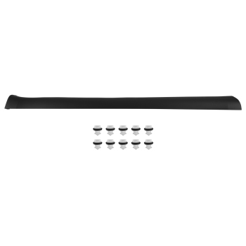 Driver Body Extension Panel compatible for Tesla Model Y 20-22 1497740-00-B Black Plastic