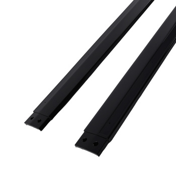 ABS Body Kit Side Skirt Panel compatible for Toyota Camry 18-24 Gloss Black Extension 2PCS