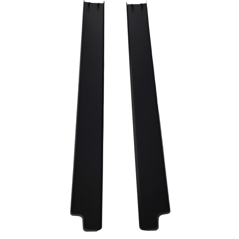 ABS Body Kit Side Skirt Panel compatible for Toyota Camry 18-24 Gloss Black Extension 2PCS