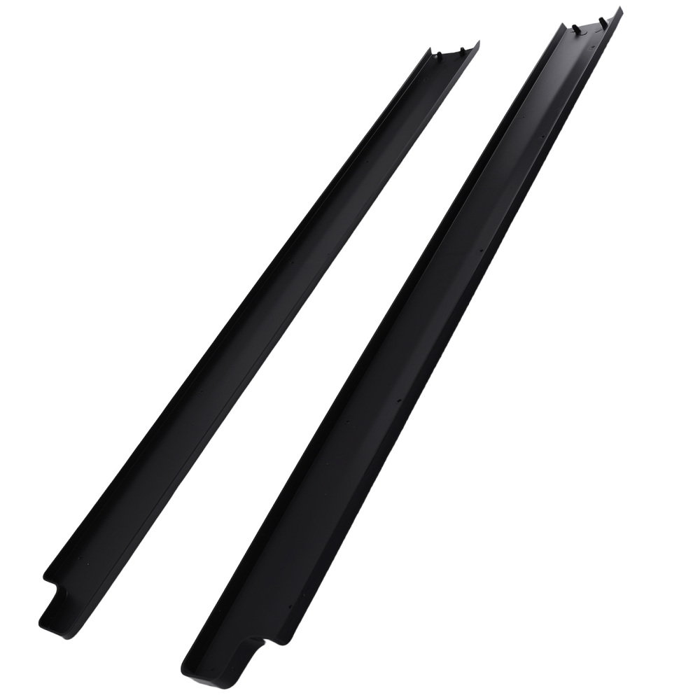 ABS Body Kit Side Skirt Panel compatible for Toyota Camry 18-24 Gloss Black Extension 2PCS