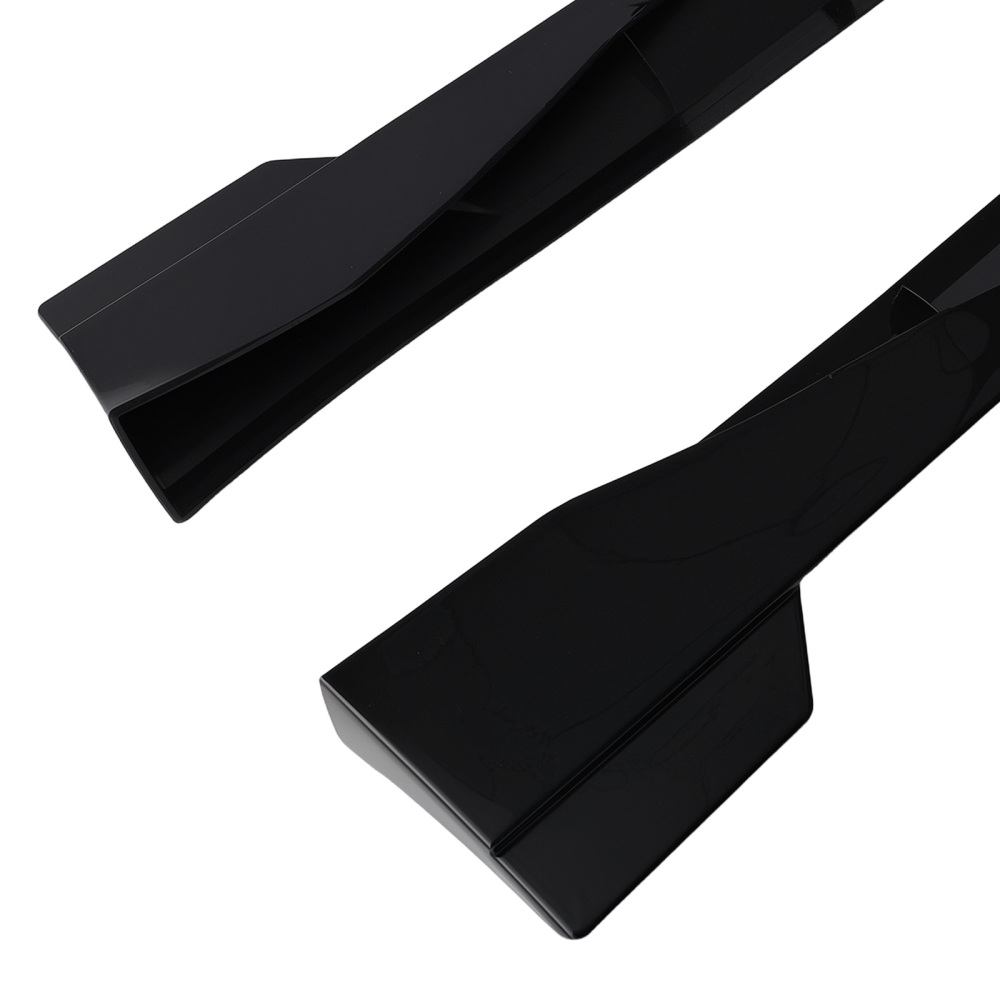 4x Side Skirt Body Extension compatible for Toyota Camry SE XSE Night Shade 2018-2024 Black