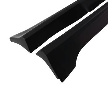 2pcs Side Skirts Extension Panel Lip compatible for Toyota Corolla All Models 09-2013 ABS