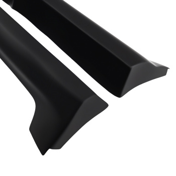 2pcs Side Skirts Extension Panel Lip compatible for Toyota Corolla All Models 09-2013 ABS