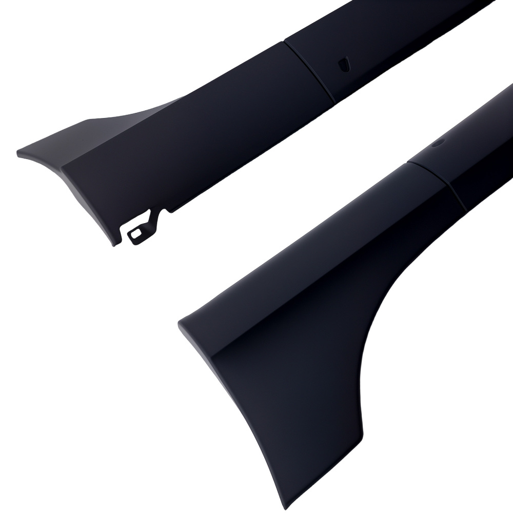 ABS Side Skirt Extension Lip compatible for VW Golf MK5 GTI TDI GT FSI R32 2004-2008 Black