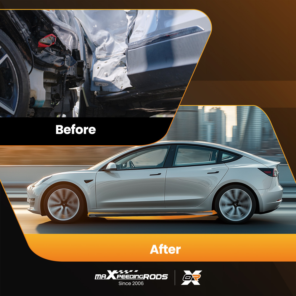 Black ABS Side Skirt Body Kit for VW Golf MK7 R Line 13-20 Extension Panel Gloss