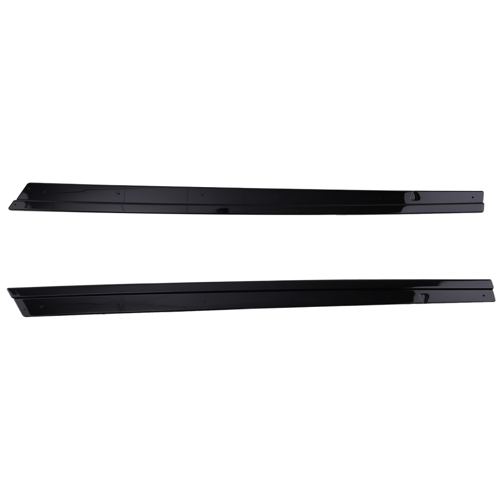 Extension Panel compatible for VW GOLF R GTD GTI MK7 7.5 2014-2020 Gloss Black Side Skirt