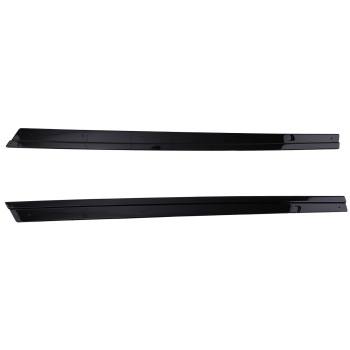 Extension Panel compatible for VW GOLF R GTD GTI MK7 7.5 2014-2020 Gloss Black Side Skirt