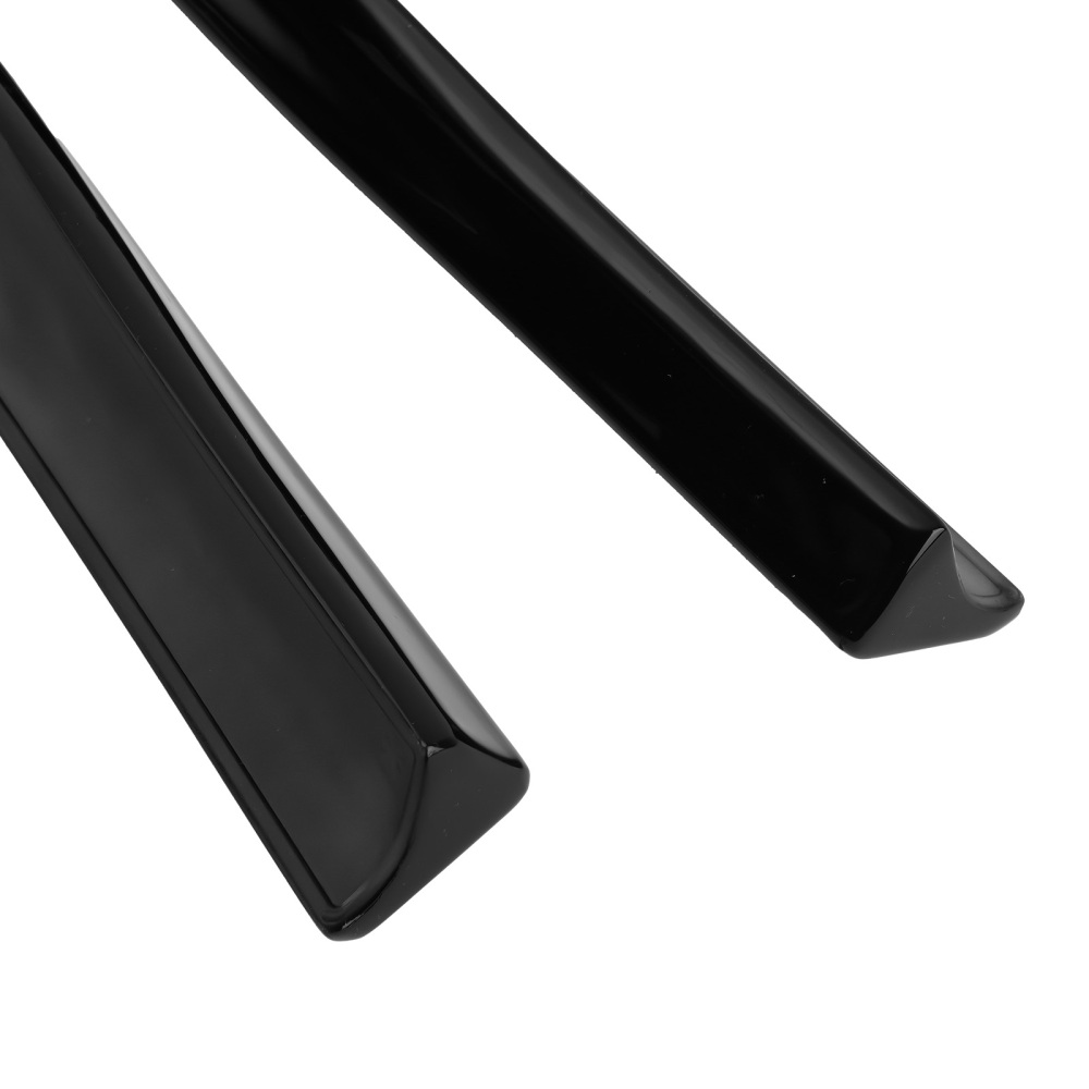 Side Skirt Extension Body Panel for VW Golf MK8 GTI GTD 19-23 Black Set Kit