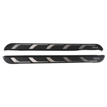 Side Bars Running Board Side Steps compatible for AUDI Q7 2015-2023 4M 4MB Black Set