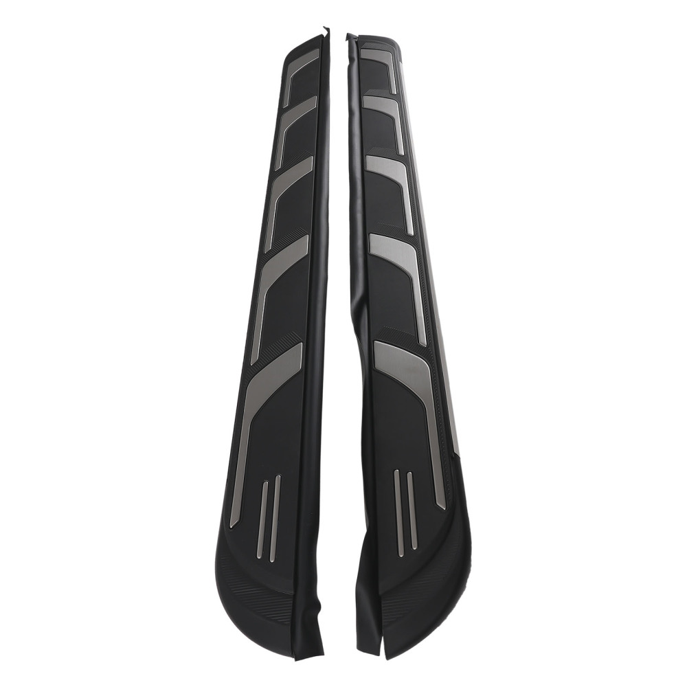 Side Bars Running Board Side Steps compatible for AUDI Q7 2015-2023 4M 4MB Black Set