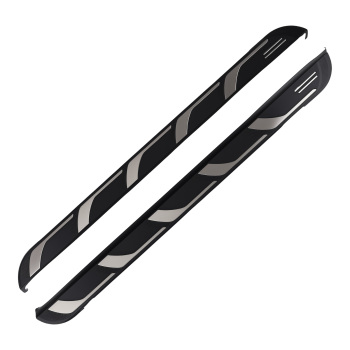 Aluminium Side Steps Nerf Bars compatible for AUDI Q5 S LINE 80A 2018+ Black Running Boards