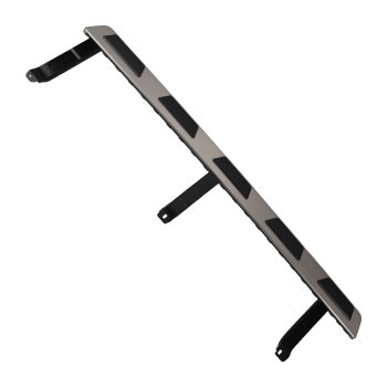 Running Boards compatible for AUDI Q7 4L 07-15 Side Steps Black Protection Bars Aluminum