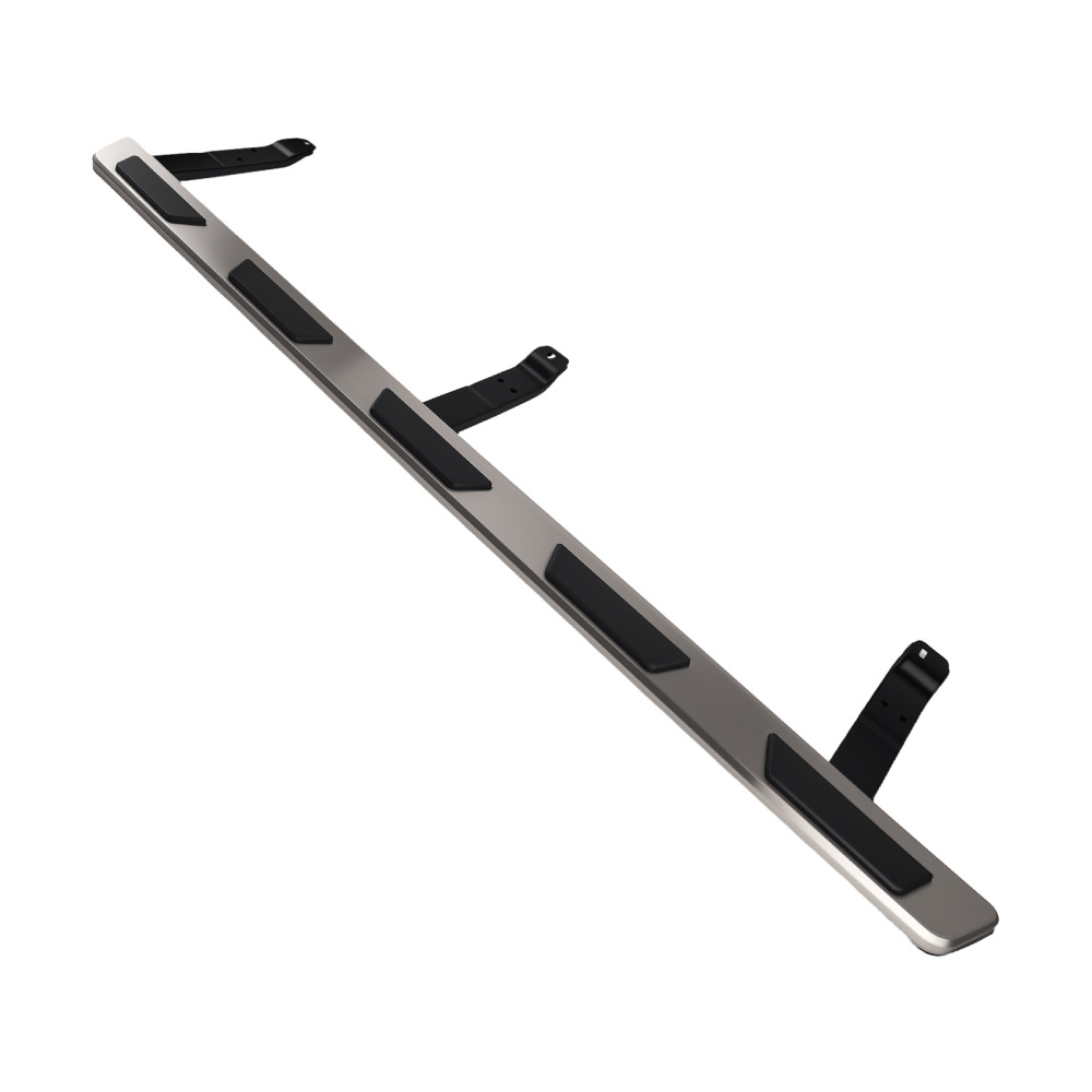 Running Boards compatible for AUDI Q7 4L 07-15 Side Steps Black Protection Bars Aluminum