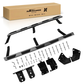 Running Boards compatible for AUDI Q7 4L 07-15 Side Steps Black Protection Bars Aluminum