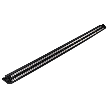 Black Side Steps Nerf Bars compatible for AUDI Q7 4L 2006-15 Running Boards Stainless Steel