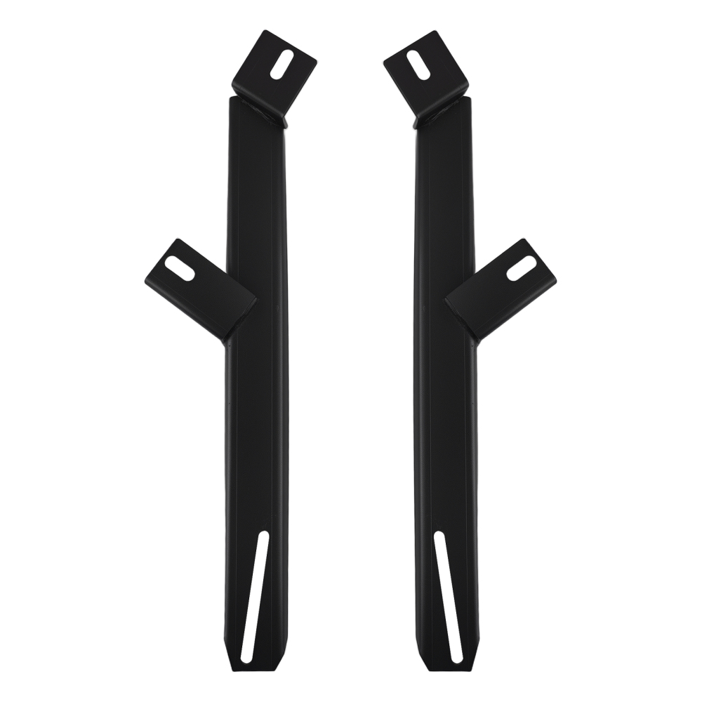 Black Side Steps Nerf Bars compatible for AUDI Q7 4L 2006-15 Running Boards Stainless Steel