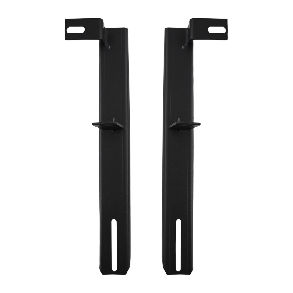 Black Side Steps Nerf Bars compatible for AUDI Q7 4L 2006-15 Running Boards Stainless Steel