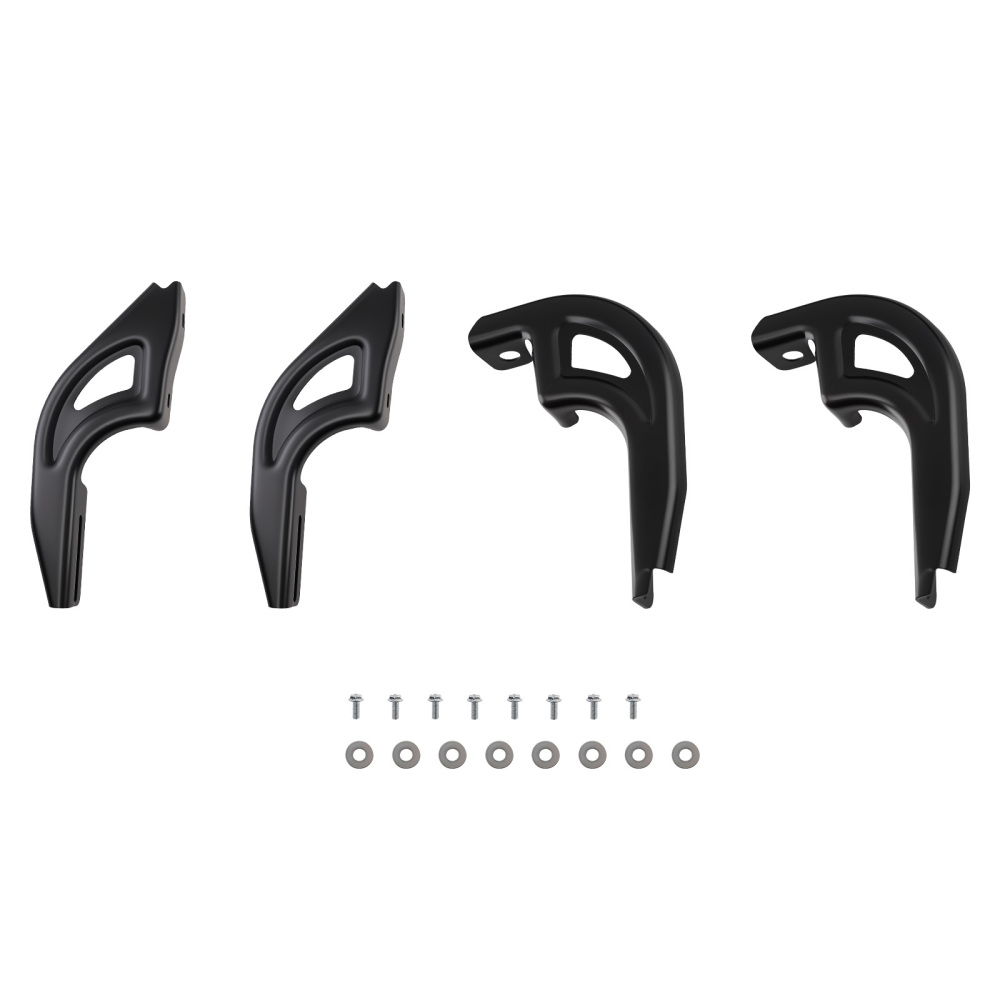 2PCS Anti-Slip Black Side Step compatible for Acura MDX 2022-2026 Running Board 4.2in