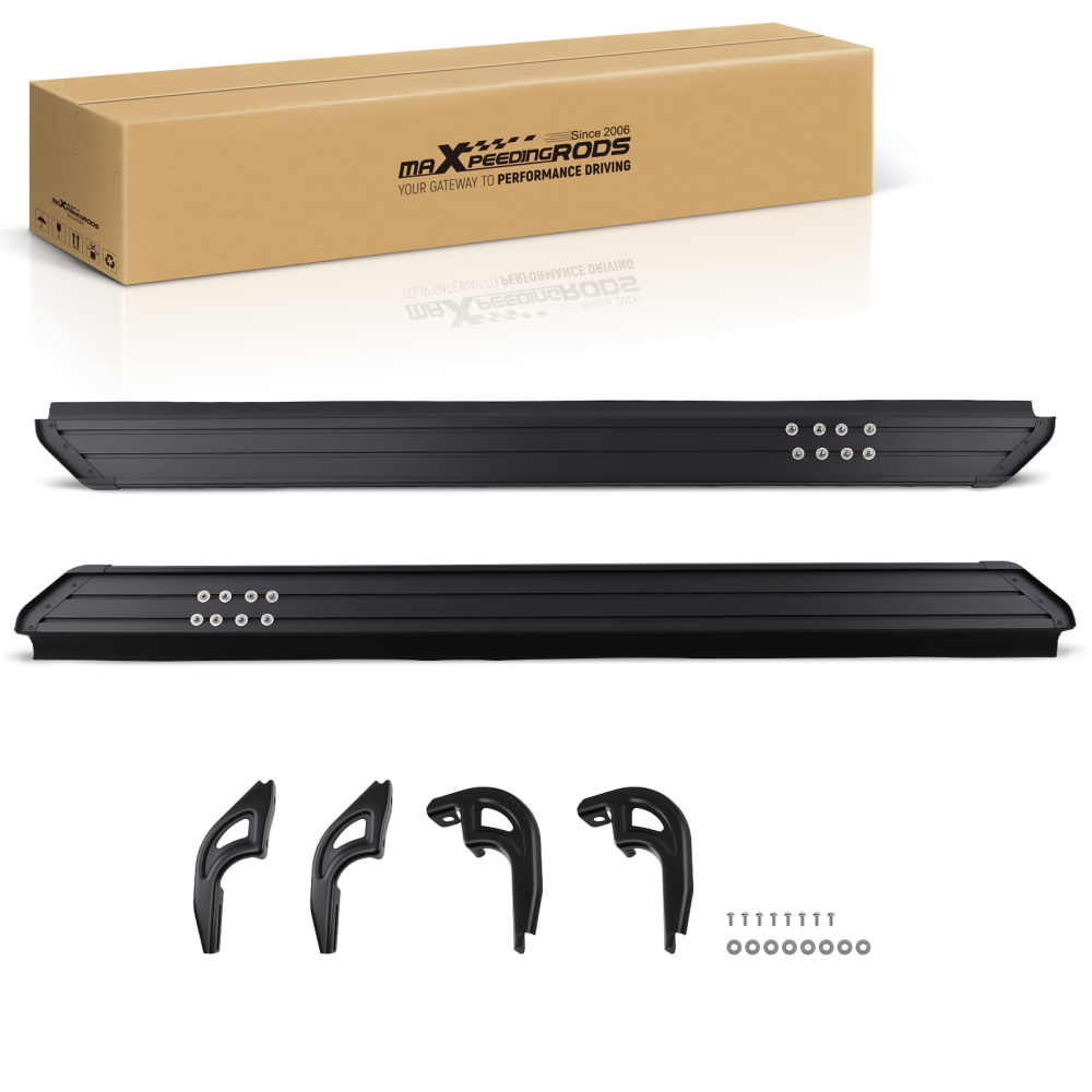 2PCS Anti-Slip Black Side Step compatible for Acura MDX 2022-2026 Running Board 4.2in