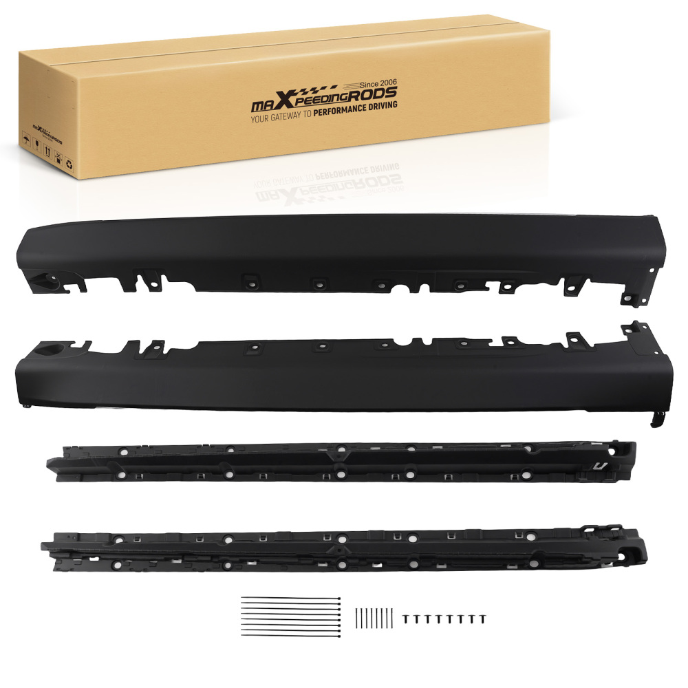 Nerf Bars Running Boards compatible for BMW X5 F15 F85 2014-2018 Black Side Steps Non-Slip