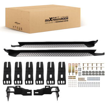 Aluminum Side Steps Running Board compatible for BMW X3 F25 2010-2017 Non-Slip Protection