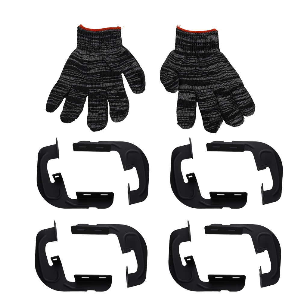 ABS Side Step Boards compatible for Chevy Silverado 1500 Double Cab 99-13 Easy Install