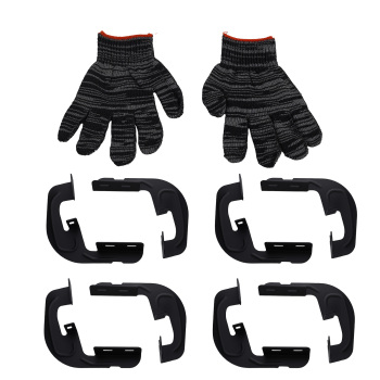 ABS Side Step Boards compatible for Chevy Silverado 1500 Double Cab 99-13 Easy Install