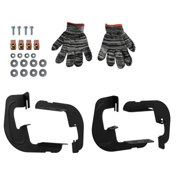 ABS Running Boards Side Steps compatible for Chevy Silverado Sierra HD 07-2019 Standard Cab