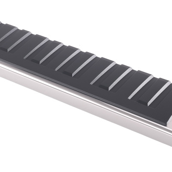 Black Side Steps Set compatible for Silverado Sierra 1500-3500HD 2007-19 Regular Cab