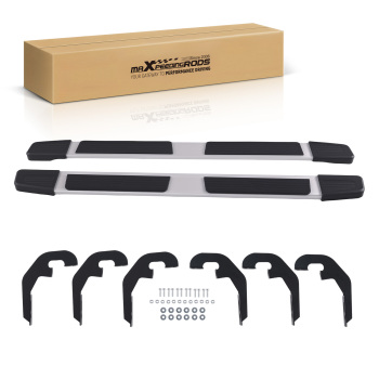 Nerf Bar Side Step compatible for GMC Sierra 2500HD/3500HD 2020-2026 Crew Cab Square