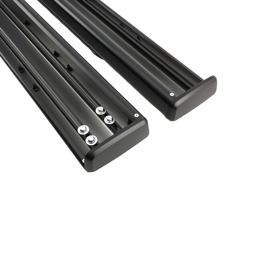 Black Running Boards for 2009-2018 compatible for Dodge Ram 1500 Aluminum Side Steps Non-Slip