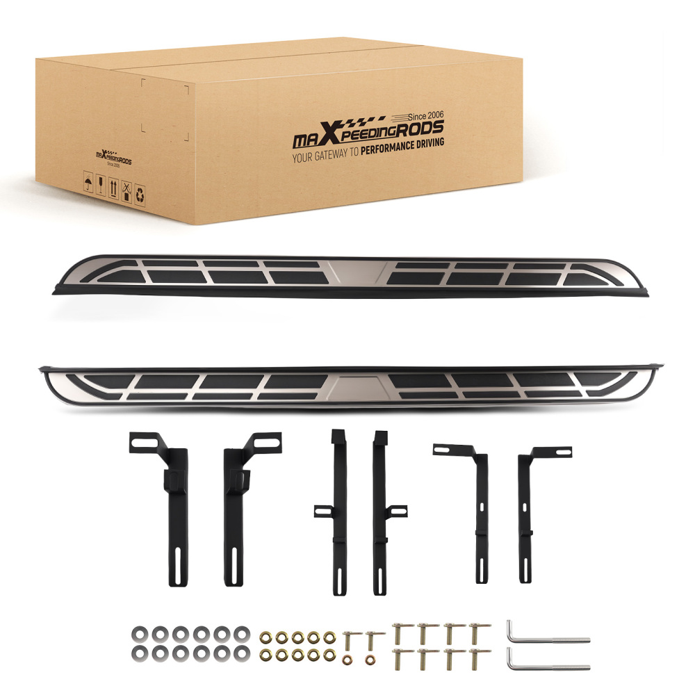 Non-Slip Board Step compatible for Ford Explorer 2011-2019 Side Running Bar Left Right