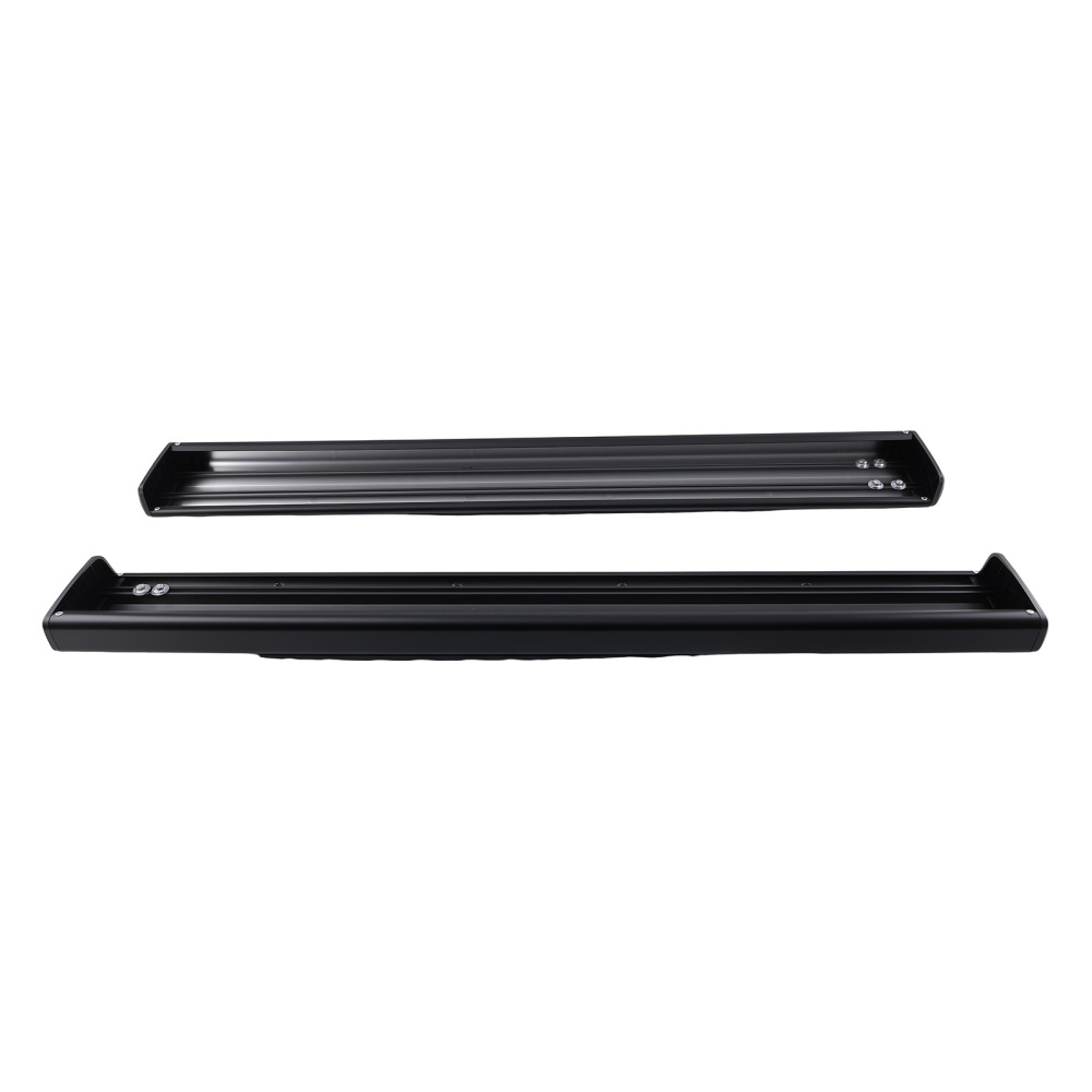 Non-Slip Nerf Bars Side Step Board Kit compatible for Ford F-150 2004-2014 Black Finish