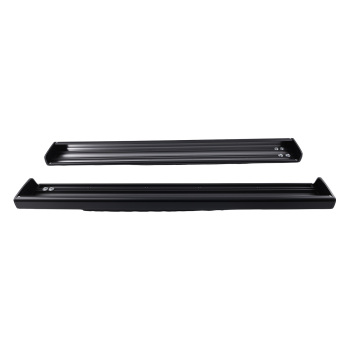 Non-Slip Nerf Bars Side Step Board Kit compatible for Ford F-150 2004-2014 Black Finish