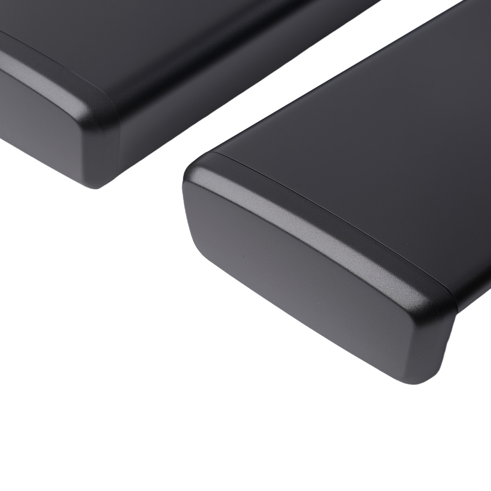 Non-Slip Nerf Bars Side Step Board Kit compatible for Ford F-150 2004-2014 Black Finish